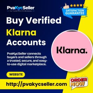 Buy Verified Klarna Accounts