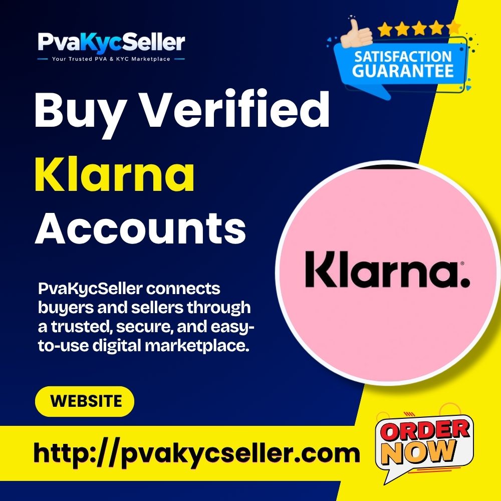 Buy Verified Klarna Accounts