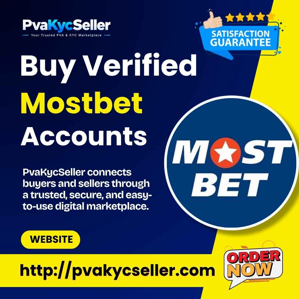 Buy Verified Mostbet Accounts